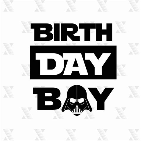 Happy Birthday Star War SVG DXF PNG included files for | Etsy