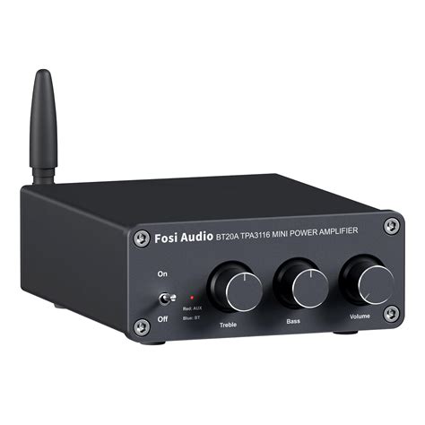 Buy Fosi AudioBT A Bluetooth Stereo Audio Channel Amplifier Receiver Mini Hi Fi Class D