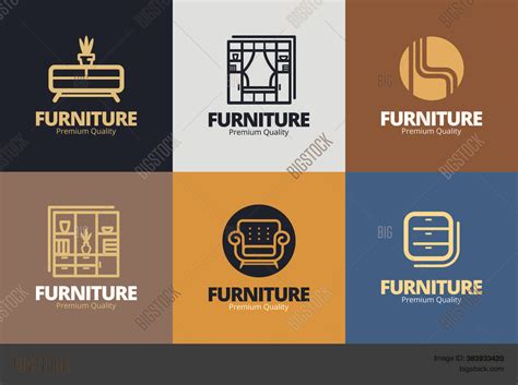 10 Furniture Logo Vector And Photo Free Trial Bigstock