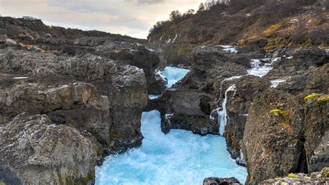 Hraunfossar And Barnafossar Waterfall West Iceland Travel Guide