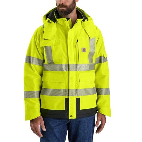 High Visibility Waterproof Class 3 Sherwood Jacket 4 Extreme Warmth