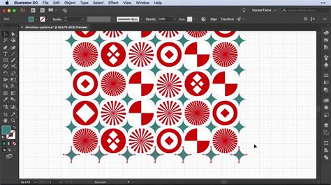 Create A Seamless Pattern In Illustrator Cc Youtube