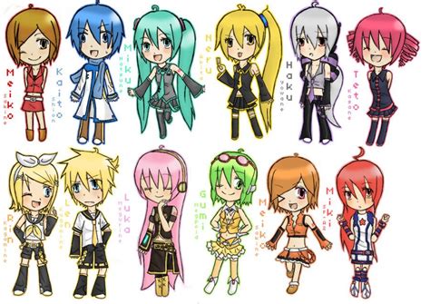 List Of Vocaloid Characters With Pictures Mazperu