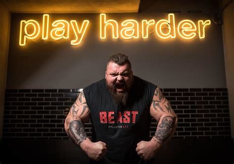 Eddie The Beast Hall Reveals All Training To Be The Worlds Strongest Man