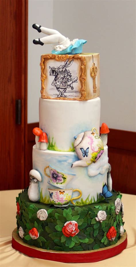 Alice And Wonderland Cake Ideas