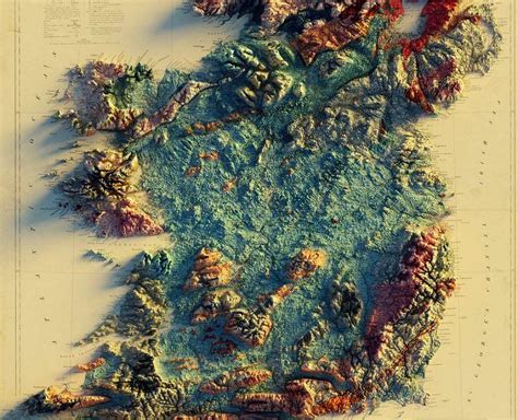 A Geologic Map Of Ireland