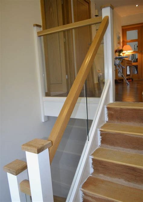 This is the section where we show you more stairs with glass treads and glass railings. Mr Manders' Oak and Glass Balustrade Refurb - StairBox ...