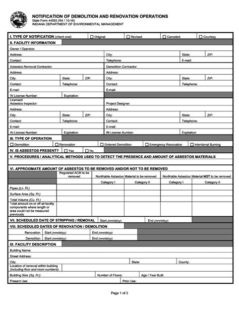 Notification Of Demolition 2018 2024 Form Fill Out And Sign Printable