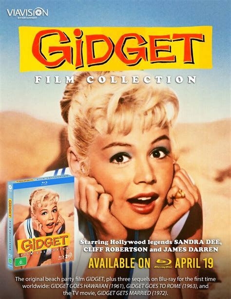 Gidget Film Collection Blu Ray