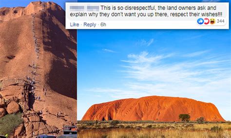 Outrage As Hundreds Of Tourists Flock Climb Uluru Before Its Banned