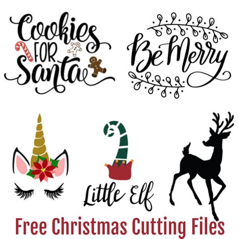 Get These Free Svg Files For Christmas Crafts And Ts