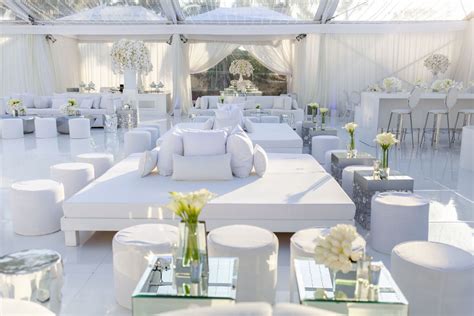 All white party decorations can really set the scene to make your party look amazing. All White St. Tropez Inspired Party - Revelry Event Designers : Revelry Event Designers