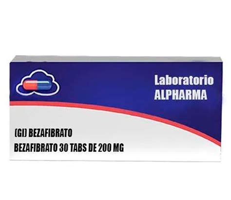 Bezafibrato 200 Mg 30 Tabletas Precio MÉxico Farmasmart