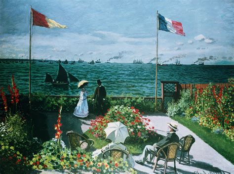 Garden At Sainte Adresse Posters And Prints By Claude Monet