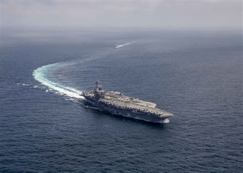 George Hw Bush Carrier Strike Group Deploys Seapower