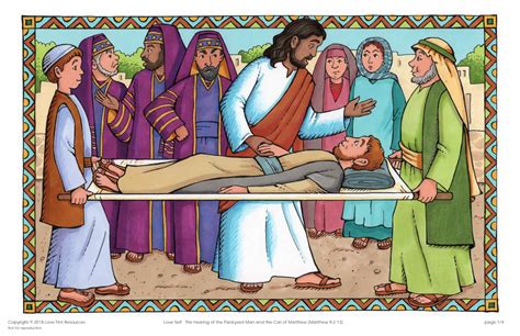 Story Board Jesus Heals The Paralyzed Man The Love First Project