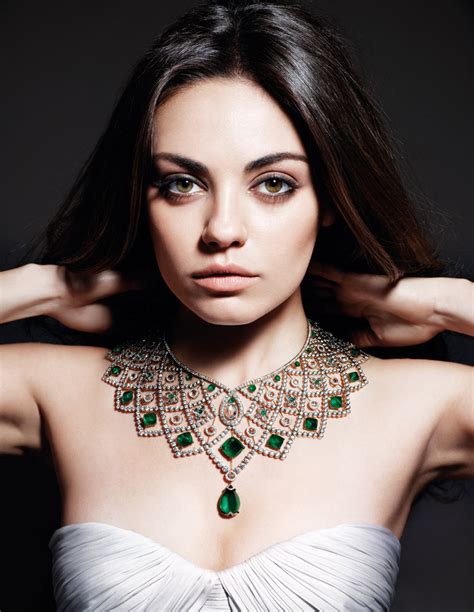 Mila Kunis Named As The New Face Of Gemfields Campaign
