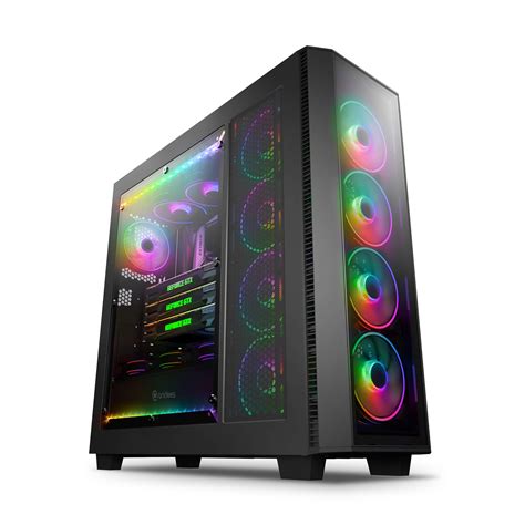 Buy Anidees Ai Crystal Xl Pro Rgb Full Tower Tempered Glass Xl Atxe