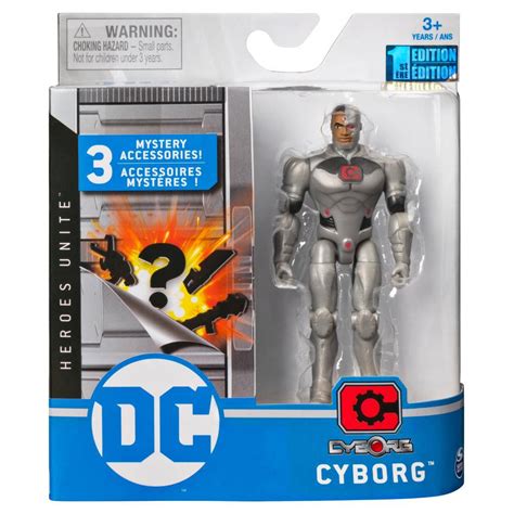 Cyborg Figure 10cm Mystery Accessories Dc Comics