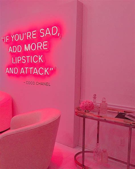 Neon Pink Hot Pink Aesthetic Quotes Pic Insider