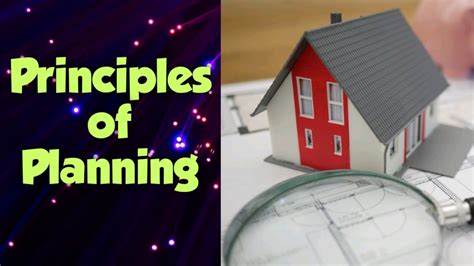 Principles Of Planning Youtube