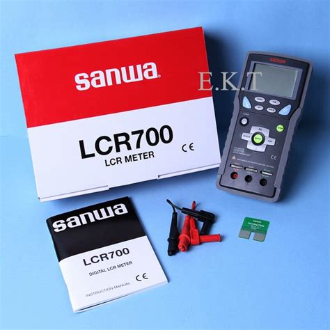 Jual Sanwa Lcr700 Lcr 700 Digital Lcr Meter Original Di Lapak Teknik