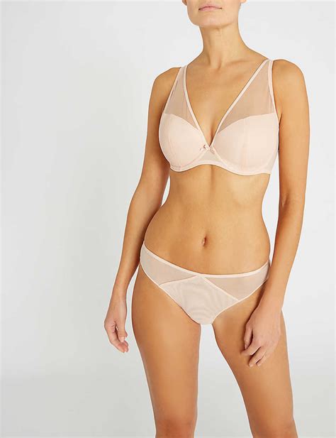 Aubade Nudessence Mesh Comfort Plunge Bra ShopStyle