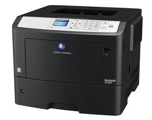 Production printer pp engines that will add power, quality & ease to any production print application. Konica Minolta Bizhub 4700P Driver Free Download