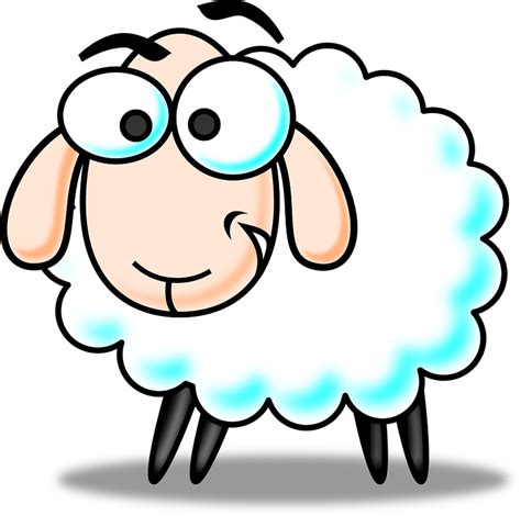 Free Vector Graphic Sheep Animal Lamb Happy Smile Free Image On