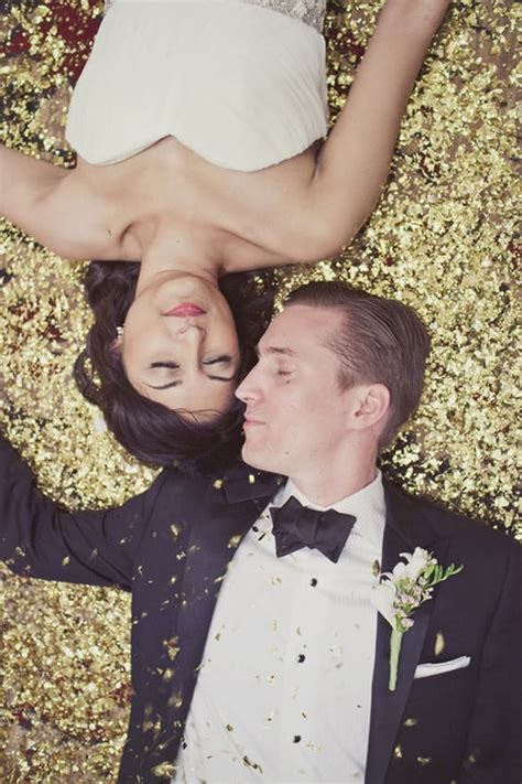 Wednesday Wedding Inspiration All That Glitters Is Gold Bespoke