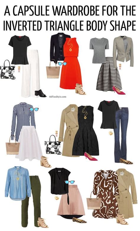 A Capsule Wardrobe For The Inverted Triangle Body Shape 40 Style