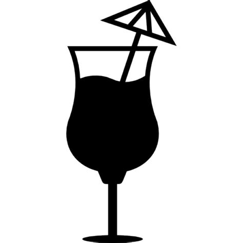 Thanks for downloading from freeicon.org. Cocktail glass with an umbrella Icons | Free Download