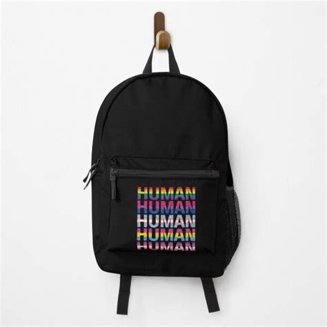 rainbow backpacks human lgbtq gay pride awareness rainbow flag queer transgender rights