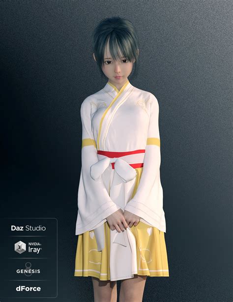 Dforce Modern Kimono For Genesis 8 Females Daz 3d