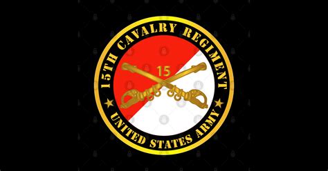 15th Cavalry Regiment Us Army W Cav Branch 15th Cavalry Regiment Us