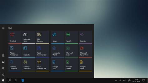 Windows 10 Custom Tiles V1 Windows10