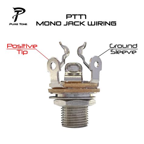 Pure Tone Mono Multi Contact 14″ Output Jack Pedal