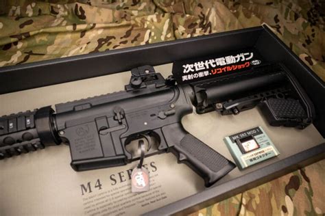 Tokyo Marui M4 Cqbr Black Recoil Next Gen Recoil Shock