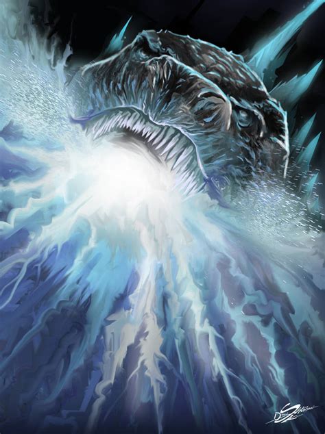Godzilla The Atomic Breath By Danthemanfantastic On Deviantart