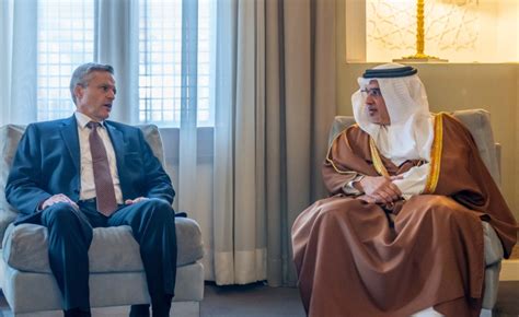 Hrh The Crown Prince And Prime Minister Receives The Newly Appointed Ambassador Of The Russian