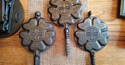 Griswold Heart And Star Paddles 2 Sets 928 1 Paddle 919 Album On Imgur