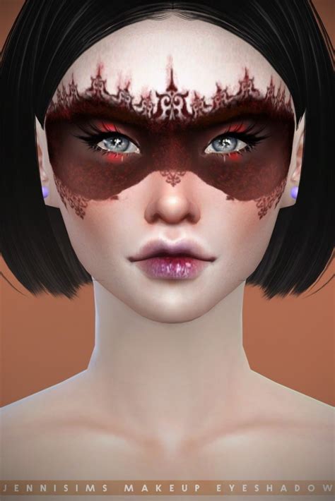 Eyeshadow Goth Mask At Jenni Sims Sims 4 Updates