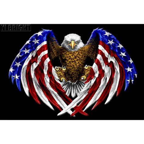 Top 10 Largest Diamond Painting Eagle And Flag Ideas And Get Free