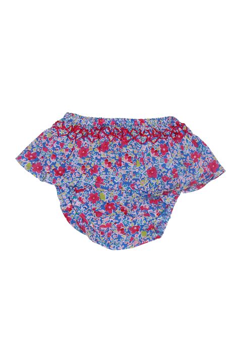 Pipi Bloomer Azure Meadow, Smocking– Coco and Ginger