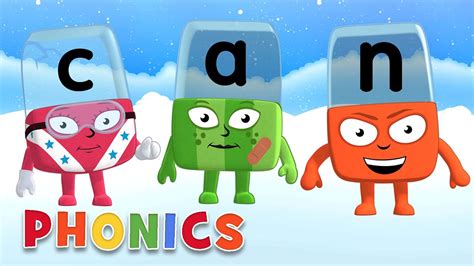 Phonics Learn To Read Three Letter Squads Alphablocks Youtube