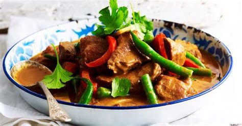 And then ethereally light, milky cauliflower purée to calm and soothe the powerful. Panang lamb curry | Australian Women's Weekly Food