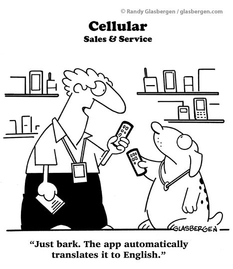 Cell Phone Revolution Funny Cartoons Cartoons About Cell Phones