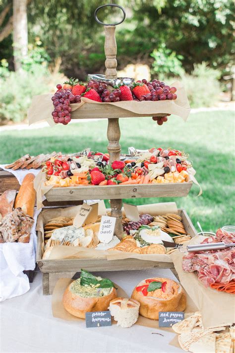 Good food is an expression of love. Muted Earth Tones Inspired This Wedding Day Design ...
