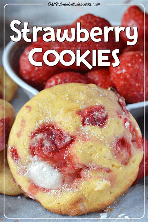 Cream Cheese Strawberry Cookies Cookie Recipe With White Chocolate