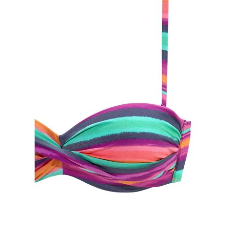 Lascana Bandeau Bikini Top Rainbow Mit 5 Tragevariationen Bei